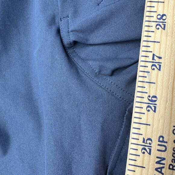 Lululemon ABC Pants Warpstreme Slim Fit 5 Pocket Mens 36x26 Navy Blue M5AQGS - Picture 13 of 13